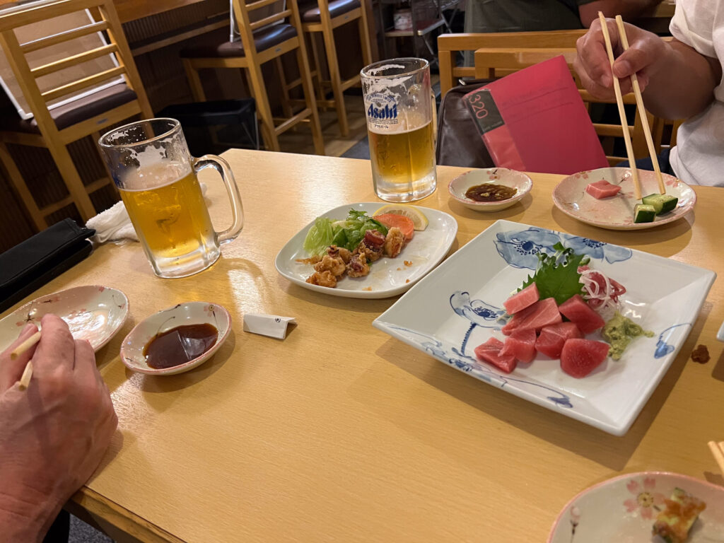 Food at Izakaya Takinoya