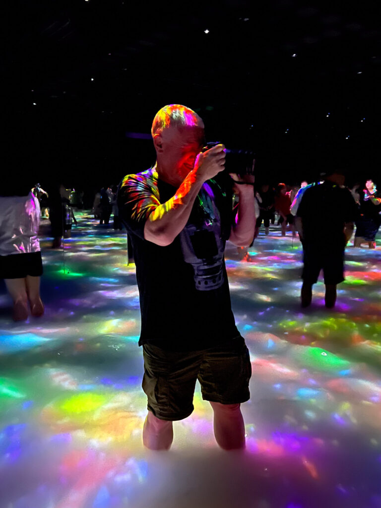 Trying to catch fish...